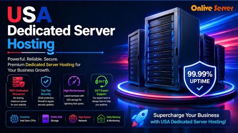 USA Dedicated Server Hosting Best Offering Affordable for your business
