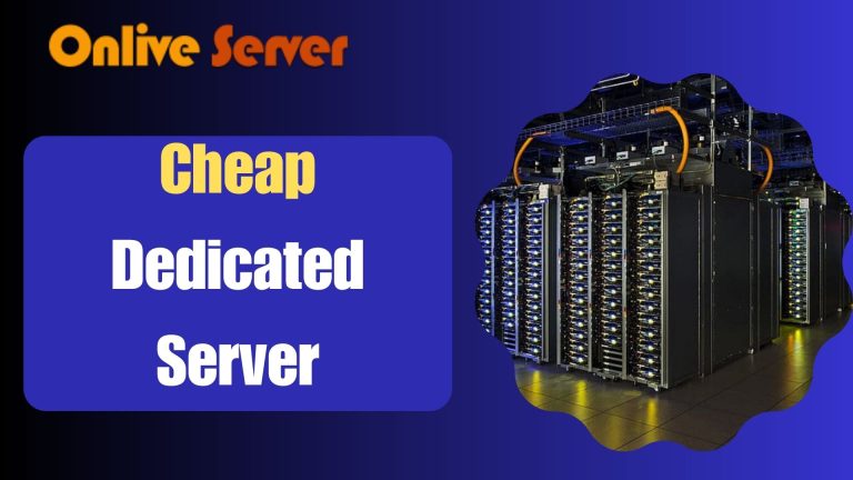 How Is Cheap Dedicated Server Very Important Online Business?