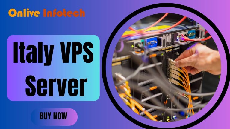Get Italy VPS Server Hosting Cheapest Packages
