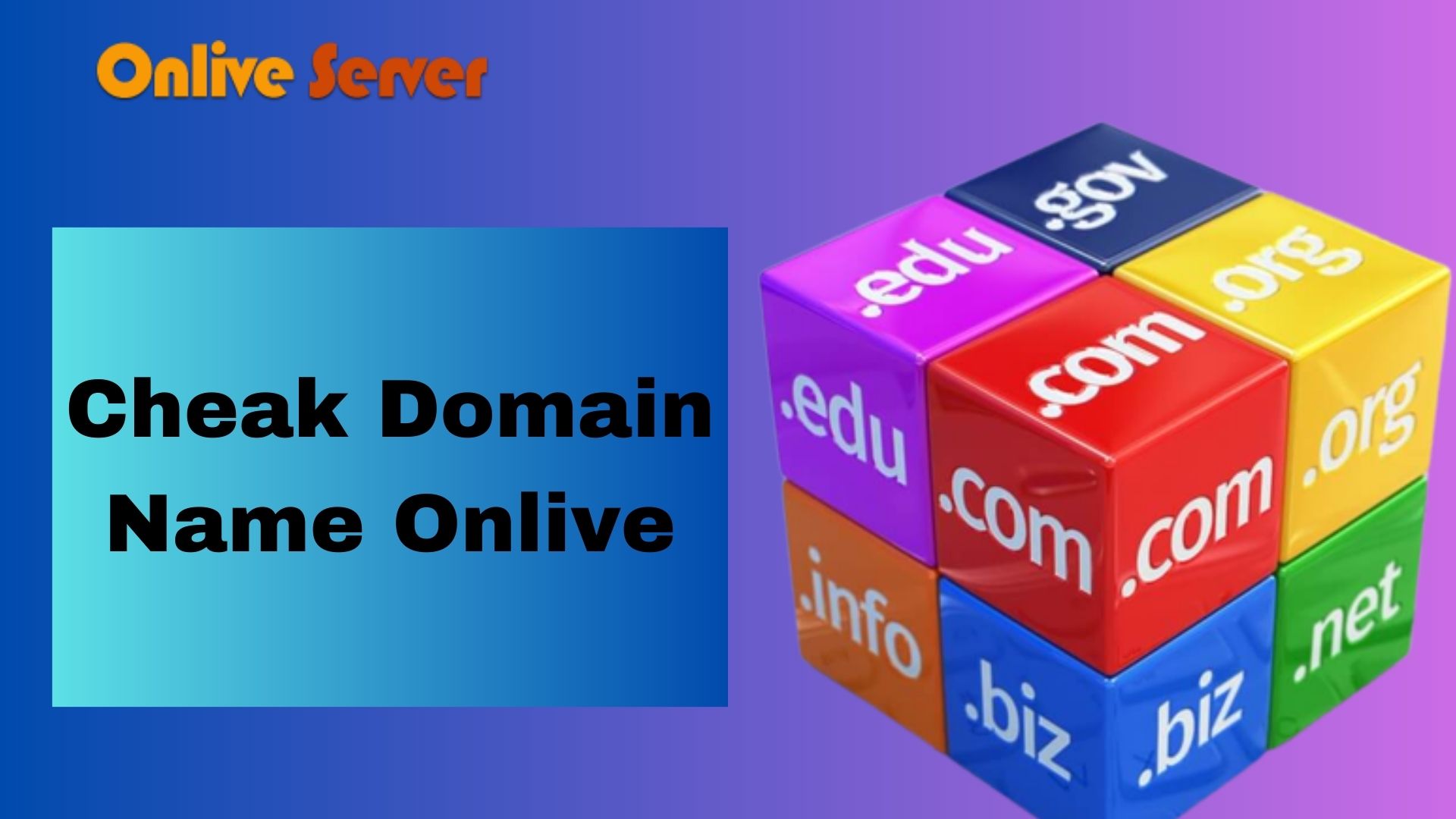 Check Domain Name Online