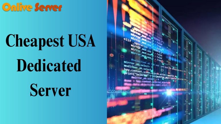 Cheapest USA Dedicated Server Hosting Plans with Scalability