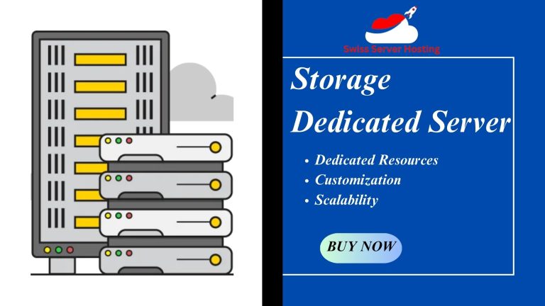 Storage Dedicated Server Optimizing Data Management