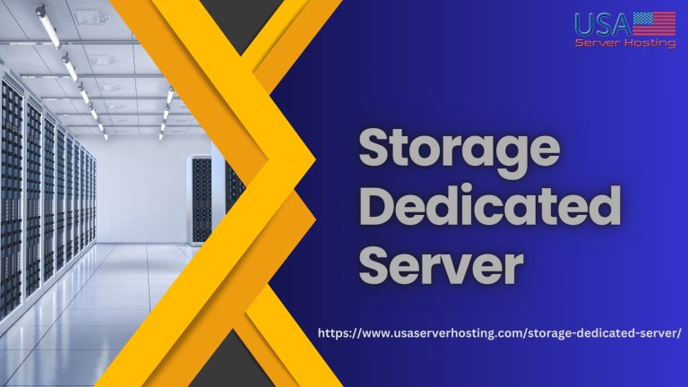 Premium Storage Dedicated Server for Critical Data